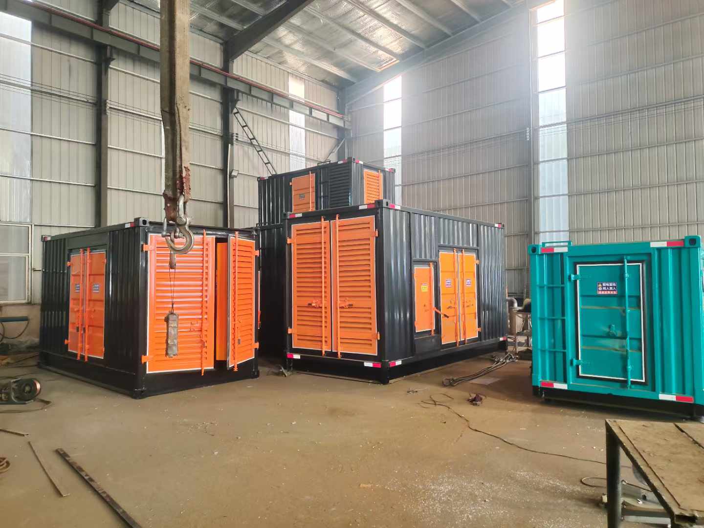 城子河500kw柴油发电机组可以带动多少功率设备？