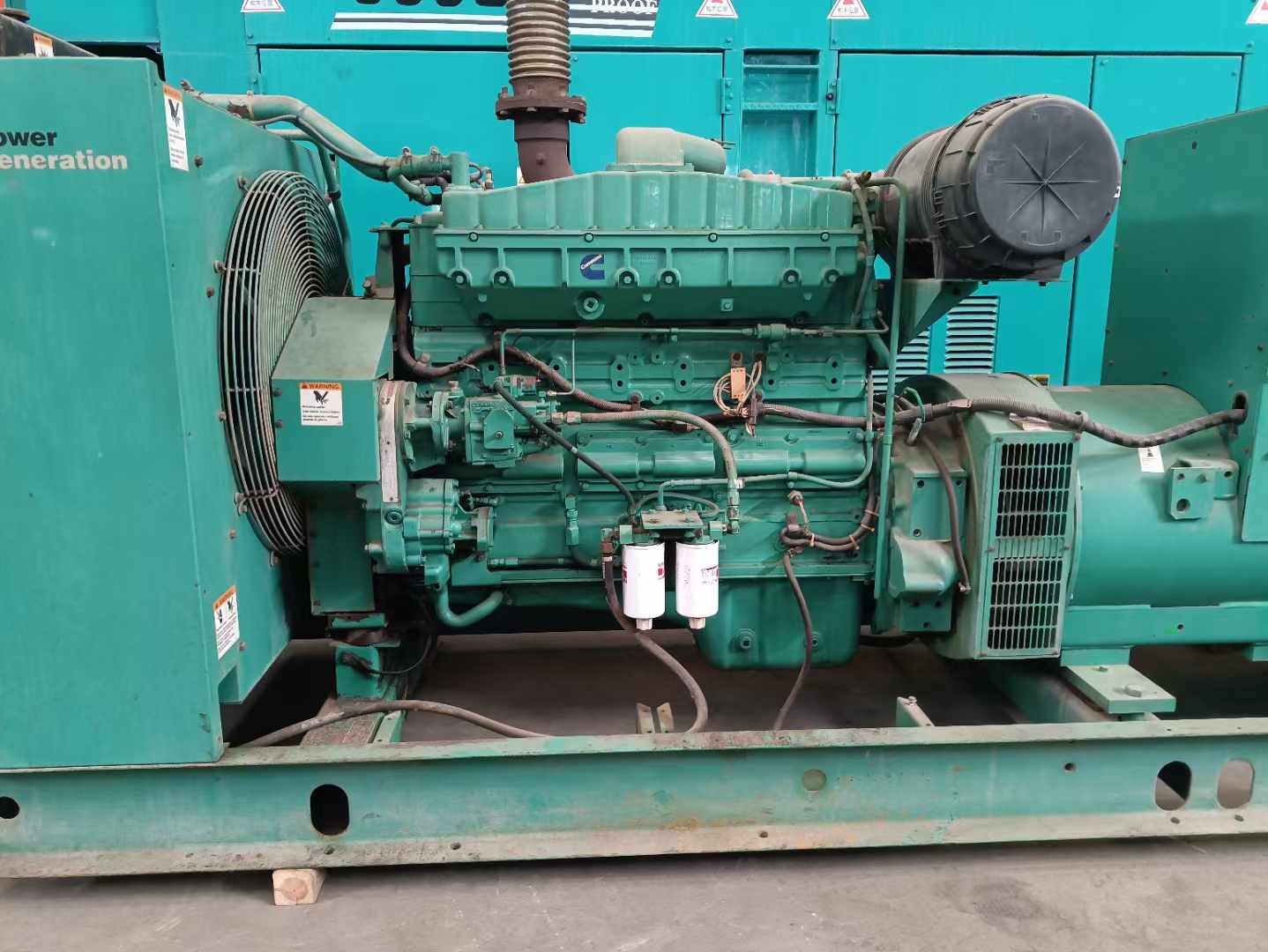 城子河过载会对 600kW 柴油发电机组造成哪些损害？